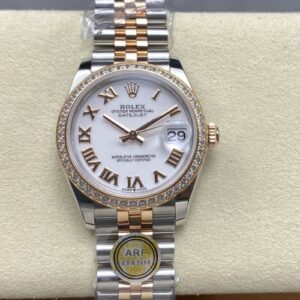 Rolex Datejust M278381RBR-0004 AR Factory Date Display Replica Watch - Best Quality Replica Watches UK Swiss Watch Brands 1:1 Replica Fake Watch