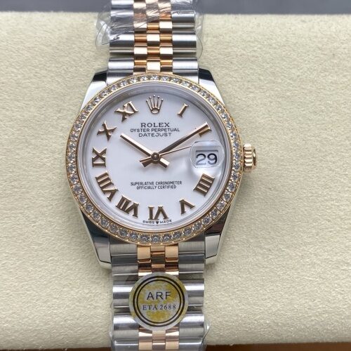 Rolex Datejust M278381RBR-0004 AR Factory Date Display Replica Watch - Best Quality Replica Watches UK Swiss Watch Brands 1:1 Replica Fake Watch