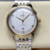 Omega De Ville 424.20.40.20.02.005 N1 factory white dial Replica Watch - Best Quality Replica Watches UK Swiss Watch Brands 1:1 Replica Fake Watch