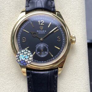 Rolex Perpetual 1908 m52508-0002 R+ factory black strap Replica Watch - Best Quality Replica Watches UK Swiss Watch Brands 1:1 Replica Fake Watch