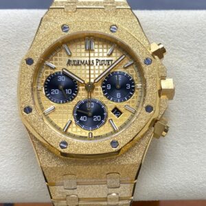 Audemars Piguet Royal Oak 26240BA.GG.1324BA.01 OM Factory Chronograph Function Replica Watch - Best Quality Replica Watches UK Swiss Watch Brands 1:1 Replica Fake Watch