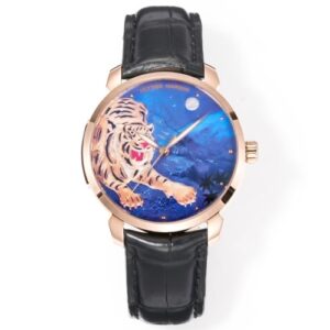 Ulysse Nardin Classico 111LE-9E-TIGER-1A FL Factory Tiger Pattern Dial Replica Watch - Best Quality Replica Watches UK Swiss Watch Brands 1:1 Replica Fake Watch