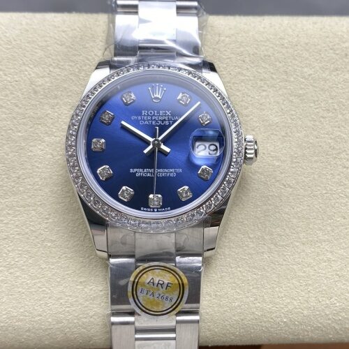 Rolex Datejust M126284RBR-0030 AR Factory Date Display Replica Watch - Best Quality Replica Watches UK Swiss Watch Brands 1:1 Replica Fake Watch
