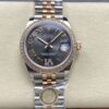 Rolex Datejust M278381RBR-0030 AR Factory Oystersteel Case Replica Watch - Best Quality Replica Watches UK Swiss Watch Brands 1:1 Replica Fake Watch