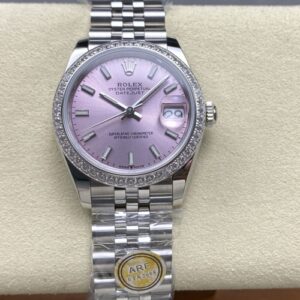 Rolex Datejust M278384rbr-0018 AR Factory Pink Dial Replica Watch - Best Quality Replica Watches UK Swiss Watch Brands 1:1 Replica Fake Watch