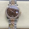 Rolex Datejust M278381RBR-0006 AR Factory Solid Case Back Replica Watch - Best Quality Replica Watches UK Swiss Watch Brands 1:1 Replica Fake Watch