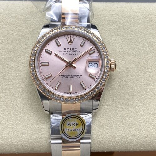 Rolex Datejust M278381RBR-0009 AR factory small window convex lens Replica Watch - Best Quality Replica Watches UK Swiss Watch Brands 1:1 Replica Fake Watch