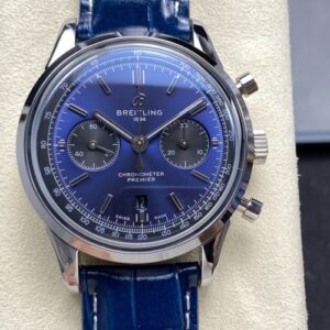 Breitling Premier AB0118A61C1P2 BLS factory blue dial Replica Watch - Best Quality Replica Watches UK Swiss Watch Brands 1:1 Replica Fake Watch