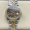 Rolex Datejust M278383RBR-0024 AR factory gold color bezel Replica Watch - Best Quality Replica Watches UK Swiss Watch Brands 1:1 Replica Fake Watch