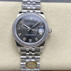 Rolex Datejust M278384rbr-0010 AR Factory Diamond Hour Markers Replica Watch - Best Quality Replica Watches UK Swiss Watch Brands 1:1 Replica Fake Watch
