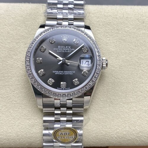 Rolex Datejust M278384rbr-0010 AR Factory Diamond Hour Markers Replica Watch - Best Quality Replica Watches UK Swiss Watch Brands 1:1 Replica Fake Watch