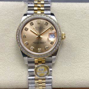 Rolex Datejust M278383RBR-0026 AR Factory Waterproof Crown Replica Watch - Best Quality Replica Watches UK Swiss Watch Brands 1:1 Replica Fake Watch