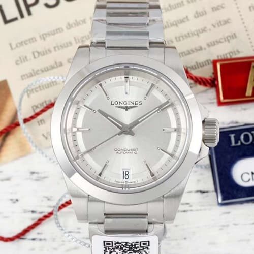 Longines Sports L3.430.4.72.6 AF factory stainless steel bezel Replica Watch - Best Quality Replica Watches UK Swiss Watch Brands 1:1 Replica Fake Watch