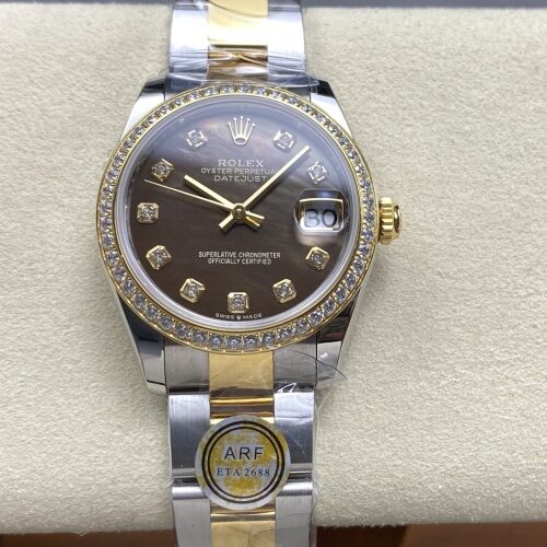 Rolex Datejust M278383RBR-0023 AR Factory Date Display Replica Watch - Best Quality Replica Watches UK Swiss Watch Brands 1:1 Replica Fake Watch