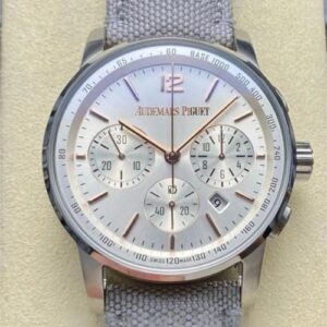 Audemars Piguet CODE 11.59 26393CR.OO.A008KB.01 OMF factory stainless steel crown Replica Watch - Best Quality Replica Watches UK Swiss Watch Brands 1:1 Replica Fake Watch