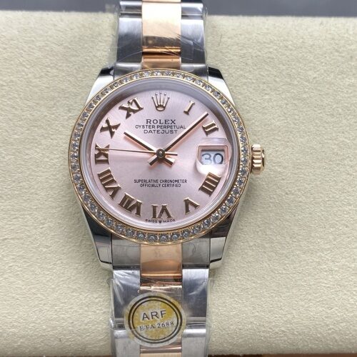 Rolex Datejust M278381RBR-0001 AR Factory Screw-in Crown Replica Watch - Best Quality Replica Watches UK Swiss Watch Brands 1:1 Replica Fake Watch