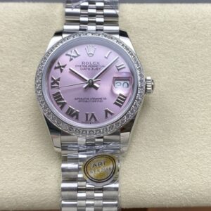 Rolex Datejust M278384RBR-0028 AR Factory Silver Strap Replica Watch - Best Quality Replica Watches UK Swiss Watch Brands 1:1 Replica Fake Watch