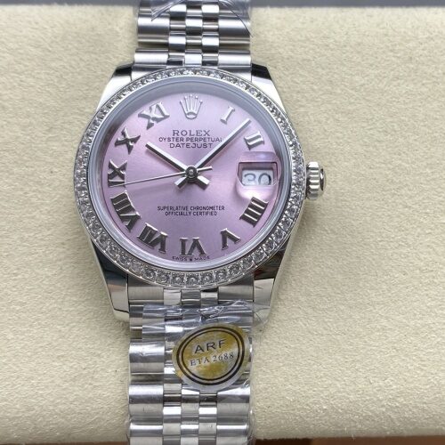 Rolex Datejust M278384RBR-0028 AR Factory Silver Strap Replica Watch - Best Quality Replica Watches UK Swiss Watch Brands 1:1 Replica Fake Watch