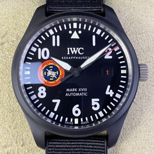 IWC Pilot Watch IW324705 M+ Factory Ceramic Case Replica Watch - Best Quality Replica Watches UK Swiss Watch Brands 1:1 Replica Fake Watch