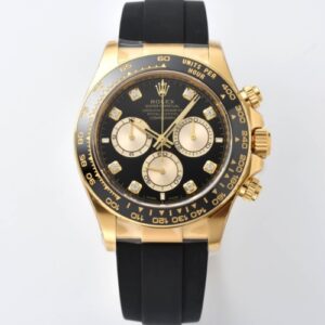 Rolex Daytona M126518ln-0005 Clean Factory Rubber Strap Replica Watch - Best Quality Replica Watches UK Swiss Watch Brands 1:1 Replica Fake Watch