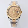 Rolex Datejust M126333-0022 Clean Factory Gold color Dial Replica Watch - Best Quality Replica Watches UK Swiss Watch Brands 1:1 Replica Fake Watch