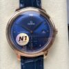 Omega De Ville 434.53.41.20.03.001 N1 factory crocodile leather strap Replica Watch - Best Quality Replica Watches UK Swiss Watch Brands 1:1 Replica Fake Watch