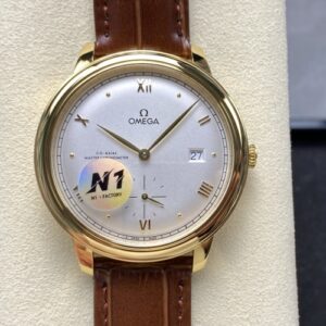 Omega De Ville 434.53.41.20.02.001 N1 factory white dial Replica Watch - Best Quality Replica Watches UK Swiss Watch Brands 1:1 Replica Fake Watch