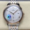 Omega De Ville 434.20.41.20.02.001 N1 factory gold color bezel Replica Watch - Best Quality Replica Watches UK Swiss Watch Brands 1:1 Replica Fake Watch