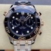 Omega Seamaster 210.20.44.51.01.001 N1 factory gold color strap Replica Watch - Best Quality Replica Watches UK Swiss Watch Brands 1:1 Replica Fake Watch