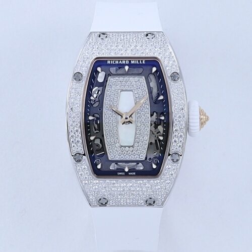 Richard Miller Ladies RM07-01 ZF Factory Transparent Case Back Replica Watch - Best Quality Replica Watches UK Swiss Watch Brands 1:1 Replica Fake Watch