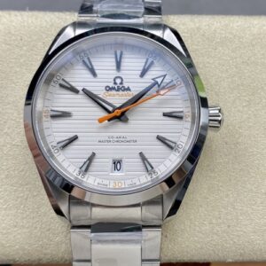 Omega Seamaster 220.10.41.21.02.001 N1 factory silver-white dial Replica Watch - Best Quality Replica Watches UK Swiss Watch Brands 1:1 Replica Fake Watch