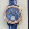 Jaeger-LeCoultre Rendez Vous 3522480 CC Factory Blue Dial Replica Watch - Best Quality Replica Watches UK Swiss Watch Brands 1:1 Replica Fake Watch