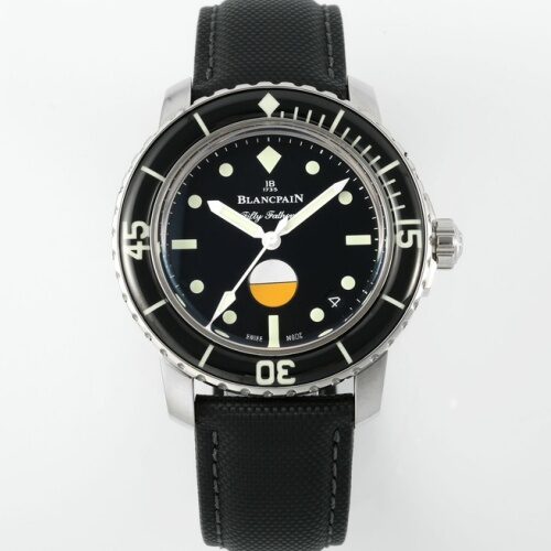 Blancpain Fifty Fathoms 5008-11B30-NABA ZF Factory Stainless Steel Case Replica Watch - Best Quality Replica Watches UK Swiss Watch Brands 1:1 Replica Fake Watch