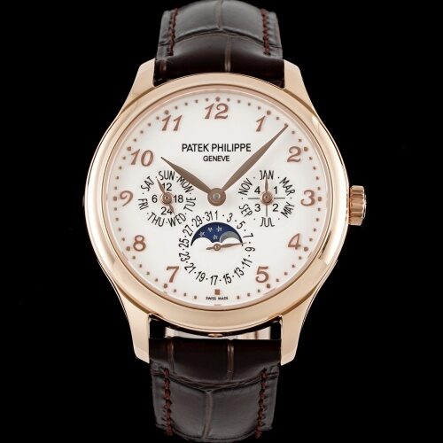 Patek Philippe Grand Complications 5327R-001 3K Factory Ivory White Dial Replica Watch - Best Quality Replica Watches UK Swiss Watch Brands 1:1 Replica Fake Watch