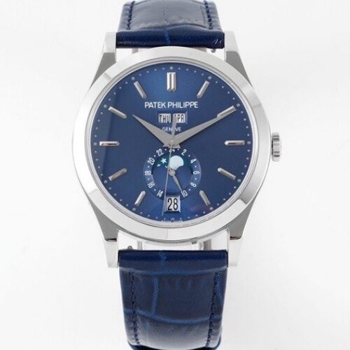 Patek Philippe Complications 5396G-017 PPF factory blue dial Replica Watch - Best Quality Replica Watches UK Swiss Watch Brands 1:1 Replica Fake Watch