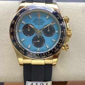 Rolex Daytona M126518LN-0014 APS factory rubber strap Replica Watch - Best Quality Replica Watches UK Swiss Watch Brands 1:1 Replica Fake Watch