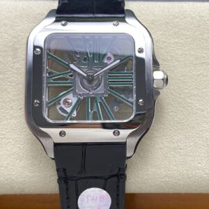 Cartier Santos WHSA0028 THB factory hollow dial Replica Watch - Best Quality Replica Watches UK Swiss Watch Brands 1:1 Replica Fake Watch
