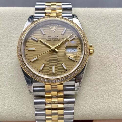 Rolex Datejust M126283rbr-0025 VS Factory Date Display Replica Watch - Best Quality Replica Watches UK Swiss Watch Brands 1:1 Replica Fake Watch