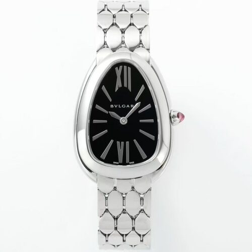Bulgari SERPENTI 103451 BV factory black dial Replica Watch - Best Quality Replica Watches UK Swiss Watch Brands 1:1 Replica Fake Watch
