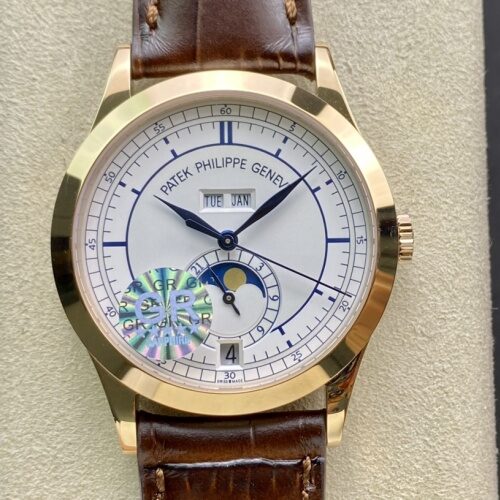 Patek Philippe Complications 5396R-001 GR factory week display Replica Watch - Best Quality Replica Watches UK Swiss Watch Brands 1:1 Replica Fake Watch