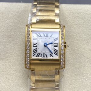 Cartier Tank WJTA0039 8848 Factory Diamond Case Replica Watch - Best Quality Replica Watches UK Swiss Watch Brands 1:1 Replica Fake Watch
