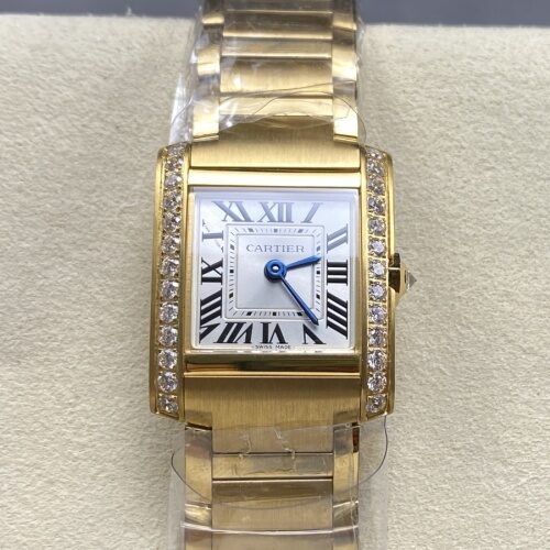 Cartier Tank WJTA0039 8848 Factory Diamond Case Replica Watch - Best Quality Replica Watches UK Swiss Watch Brands 1:1 Replica Fake Watch