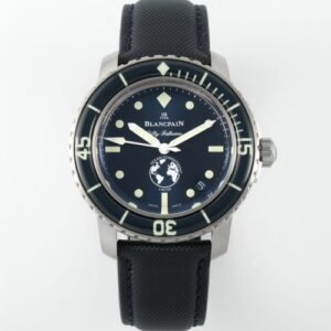 Blancpain Fifty Fathoms 5008-11B40-NAOA ZF Factory Blue Dial Replica Watch - Best Quality Replica Watches UK Swiss Watch Brands 1:1 Replica Fake Watch