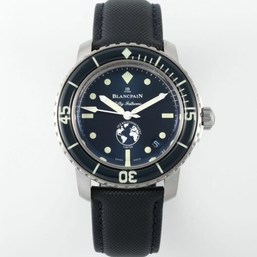 Blancpain Fifty Fathoms 5008-11B40-NAOA ZF Factory Blue Dial Replica Watch - Best Quality Replica Watches UK Swiss Watch Brands 1:1 Replica Fake Watch