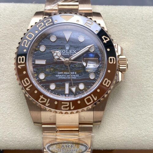 Rolex GMT-Master II M126715CHNR-0002 AR Factory Brown Dial  Replica Watch - Best Quality Replica Watches UK Swiss Watch Brands 1:1 Replica Fake Watch