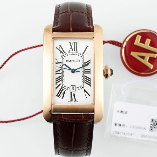 Cartier Tank WGTA0047 AF factory date display Replica Watch - Best Quality Replica Watches UK Swiss Watch Brands 1:1 Replica Fake Watch