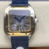 Cartier Santos WHSA0024 THB factory gold color dial Replica Watch - Best Quality Replica Watches UK Swiss Watch Brands 1:1 Replica Fake Watch
