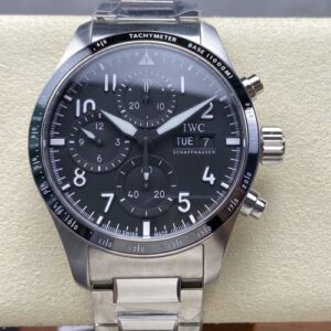 IWC Pilot Watch IW388304 BLS Factory Black Dial Replica Watch - Best Quality Replica Watches UK Swiss Watch Brands 1:1 Replica Fake Watch