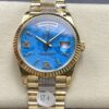 Rolex Day-Date M128238-0072 8+ Factory Diamond Strap Replica Watch - Best Quality Replica Watches UK Swiss Watch Brands 1:1 Replica Fake Watch