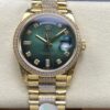 Rolex Day-Date M128348rbr-0036 8+ Factory Screw-In Crown Replica Watch - Best Quality Replica Watches UK Swiss Watch Brands 1:1 Replica Fake Watch